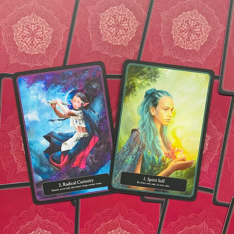 The Lantern Oracle cards Blue Angel