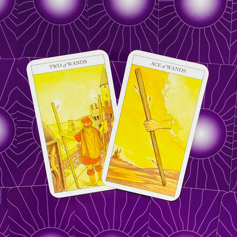 Beginners Guide To Tarot cards and book set US Games Systems