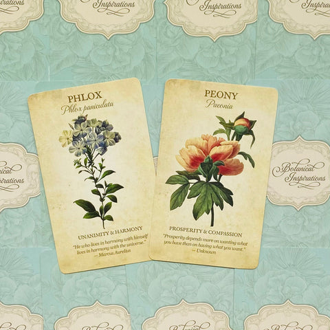 Inspiration Cards Botanical US Games Systems