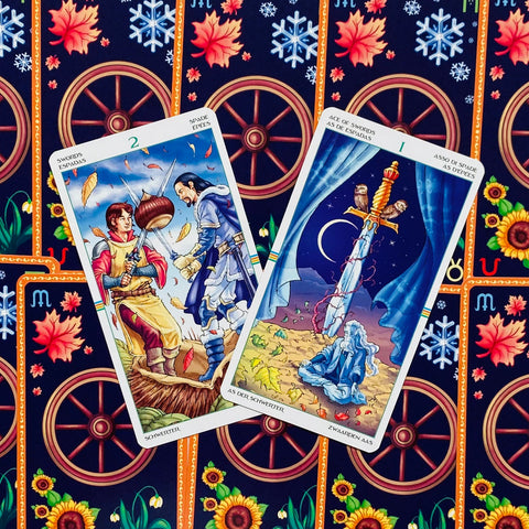 Wheel Of The Year Tarot cards Lo Scarabeo