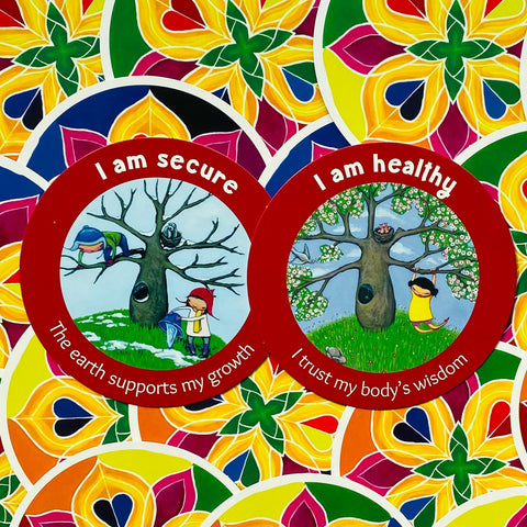 Childrens Wellbeing Spiritual cards Rockpool