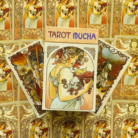 Mucha Tarot cards Lo Scarabeo