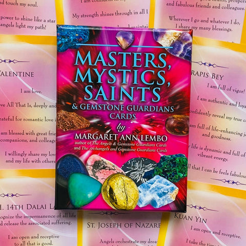 Masters Mystics Saints and Gemstone Guardians Cards Findhorn Press