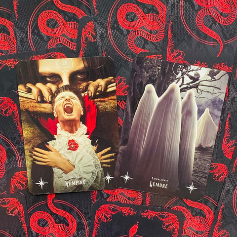 Deep Dark and Dangerous Oracle cards Rockpool
