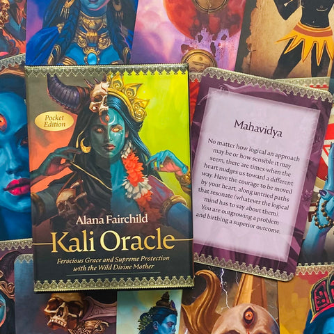 Kali Oracle Pocket Edition Cards Blue Angel