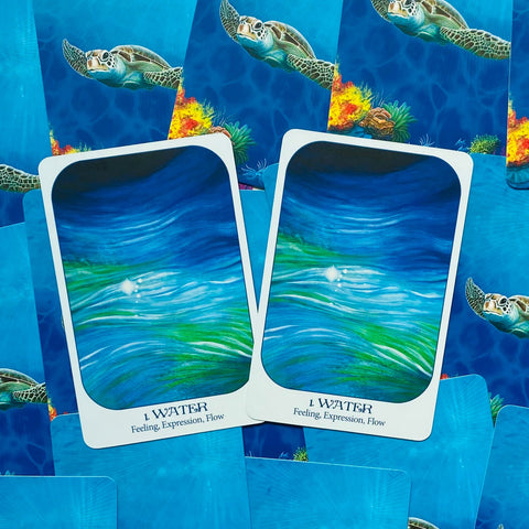 Animal Voices Oracle Cards Blue Angel
