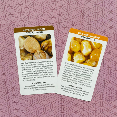 Crystal Message Cards