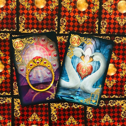 Gilded Reverie Lenormand cards US Games Systems