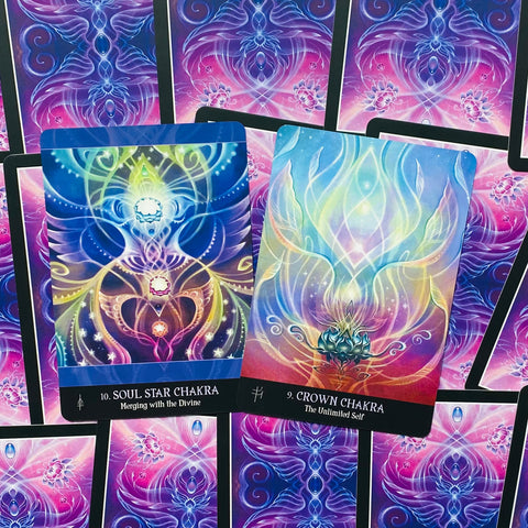 Beyond Lemuria Oracle Cards Blue Angel