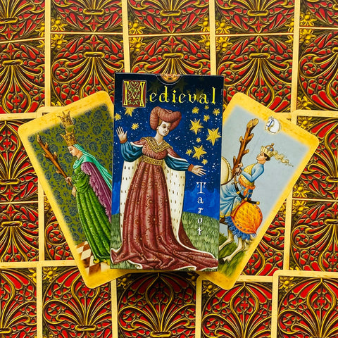 Medieval Tarot Cards Lo Scarabeo