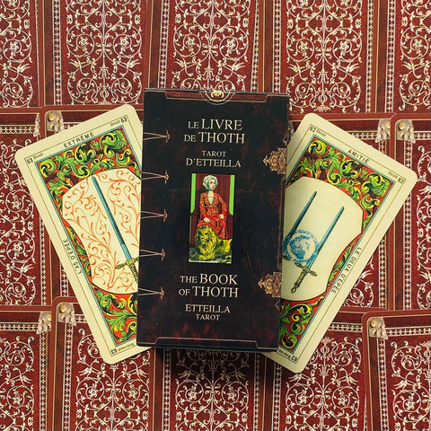 The Book Of Thoth Eteilla tarot cards Lo Scarabeo