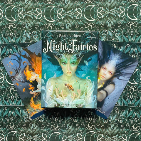 Night Fairies Oracle Cards Lo Scarabeo