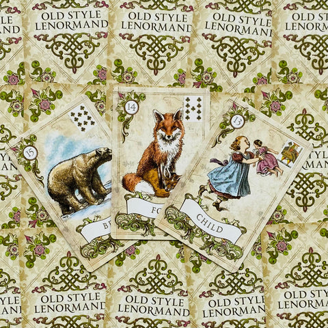 Old Style Lenormand Fortune-Telling cards US Games Systems