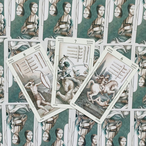 Leonardo Da Vinci Tarot Cards Lo Scarabeo