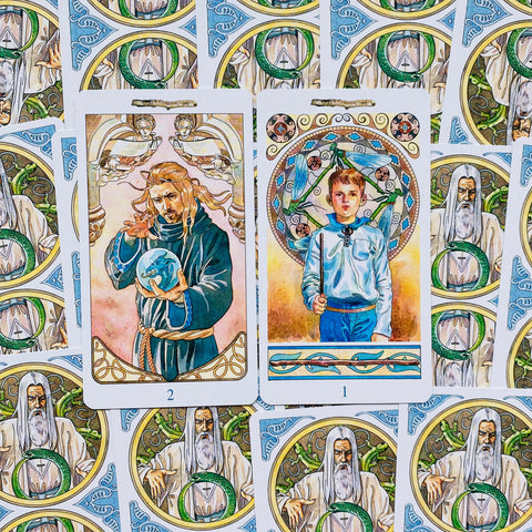 The Sorcerers Tarot Cards Lo Scarabeo