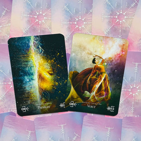 The Elemental Oracle cards Rockpool