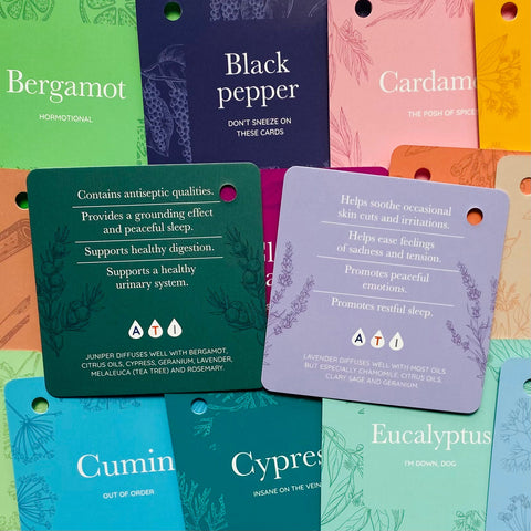 Essential Oil Flashcards cards Rockpool
