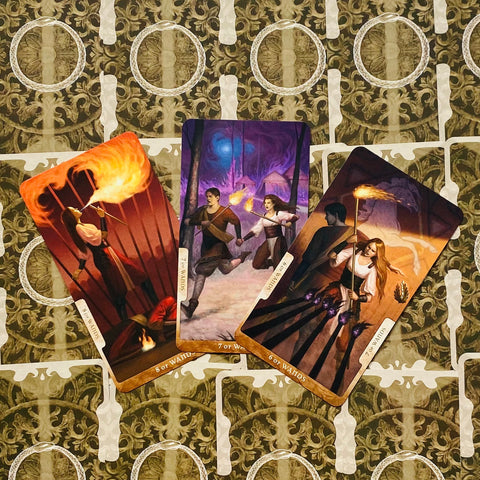 In Between Tarot Cards Lo Scarabeo