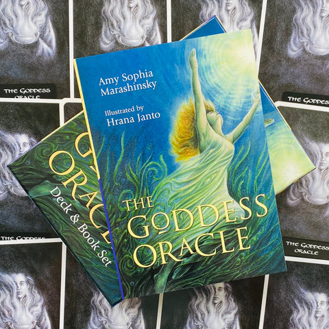 The Goddess Oracle cards and book set US Games Systems