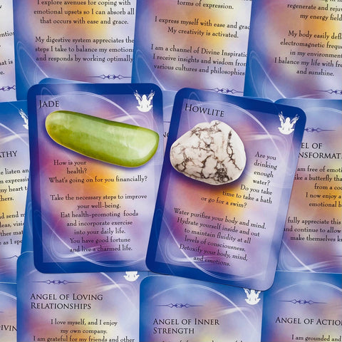 Angels and Gemstone Guardians Oracle Cards Findhorn Press