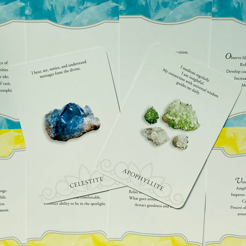 Crystal Intentions Oracle cards Llewellyn