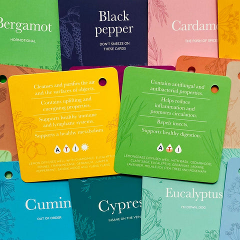 Essential Oil Flashcards cards Rockpool
