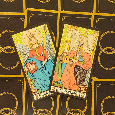 Golden Wirth Tarot Cards Lo Scarabeo