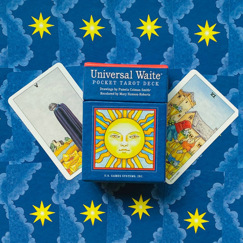 Pocket Universal Waite Tarot cards US Games Systems