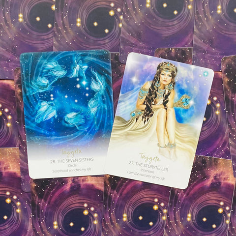 Star Temple Oracle Cards Blue Angel