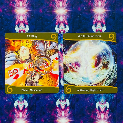Twin flame ascension oracle cards US Games Systems