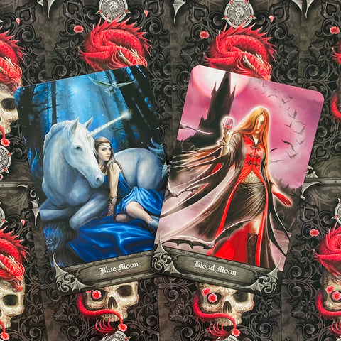 Oracle Cards and book set Anne Stokes Gothic Oracle US Games Systems