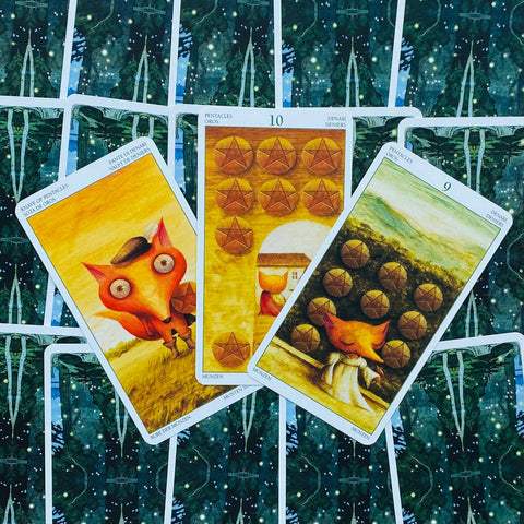 Tarot of the Magical Forest cards Lo Scarabeo