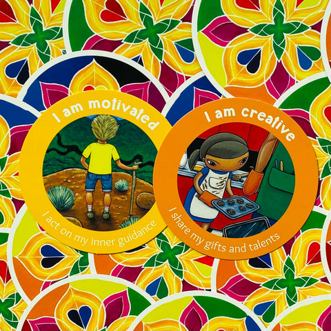 Childrens Wellbeing Spiritual cards Rockpool