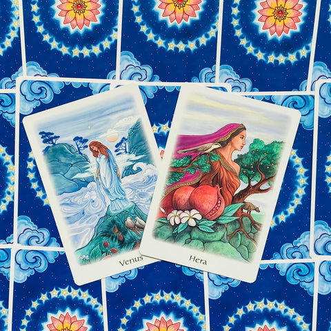 The Oracle Of The Goddess cards AGM