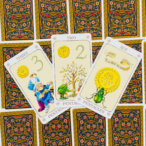 Tarot Of Gnomes cards Lo Scarabeo