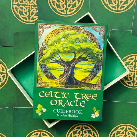 Celtic Tree Oracle cards Blue Angel