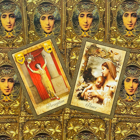 Vintage Wisdom Oracle cards US Games Systems