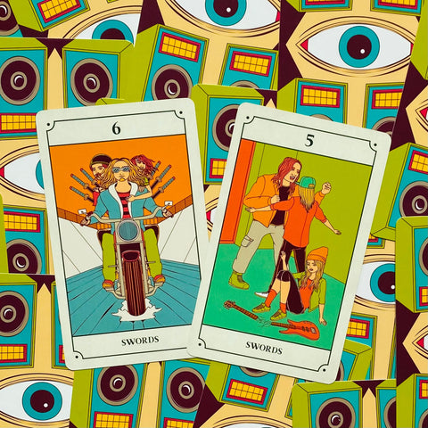 Grunge Tarot Cards Rockpool