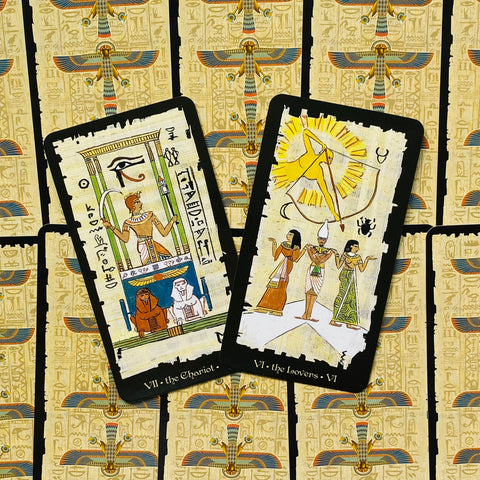 Egyptian Tarot Cards Grand Trumps Lo Scarabeo