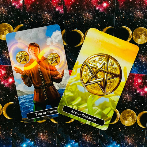 The Witches Tarot Mini Cards Llewellyn