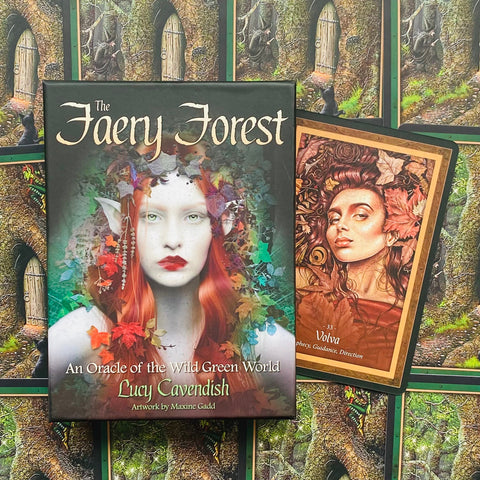 The Faery Forest Oracle Cards Blue Angel