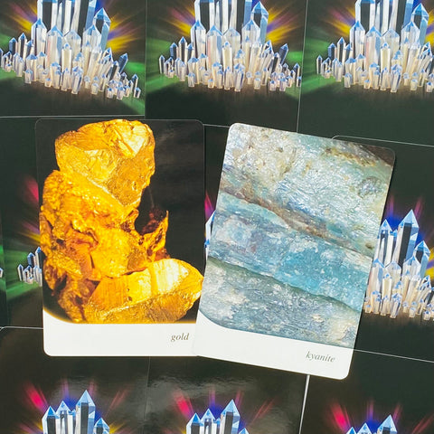 Crystal Oracle cards Blue Angel