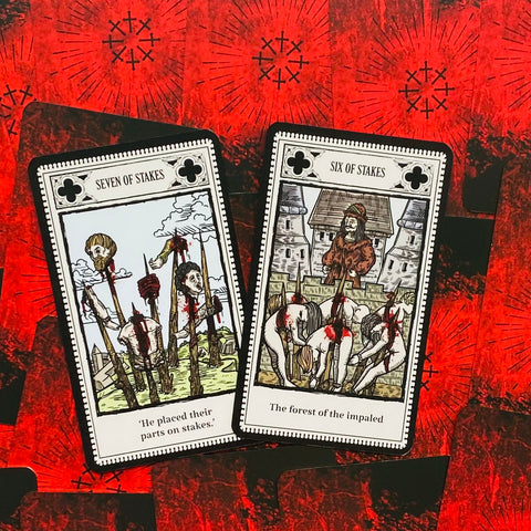 Vlad Dracula Tarot Cards Rockpool