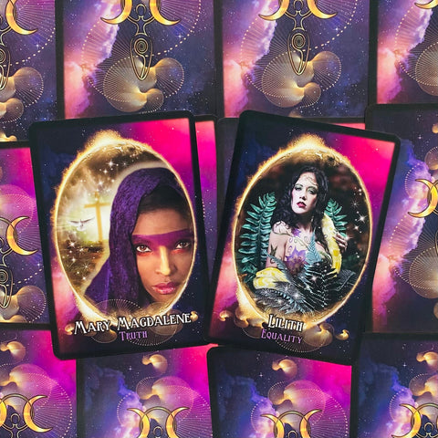 Priestess Codes Oracle Cards Solarus