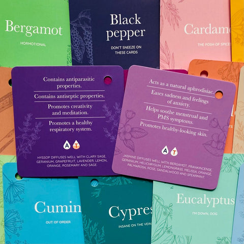 Essential Oil Flashcards cards Rockpool