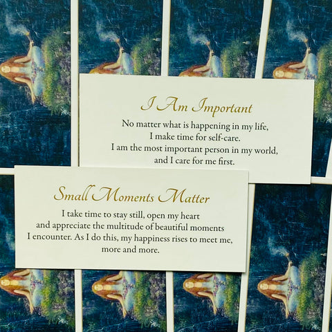 Because I Love Myself cards deck Blue Angel