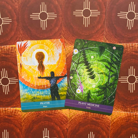 Shamanic Medicine Oracle cards Blue Angel