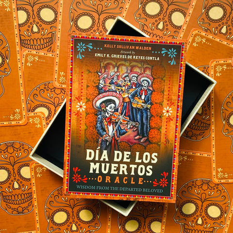 Dia De Los Muertos Oracle cards Blue Angel