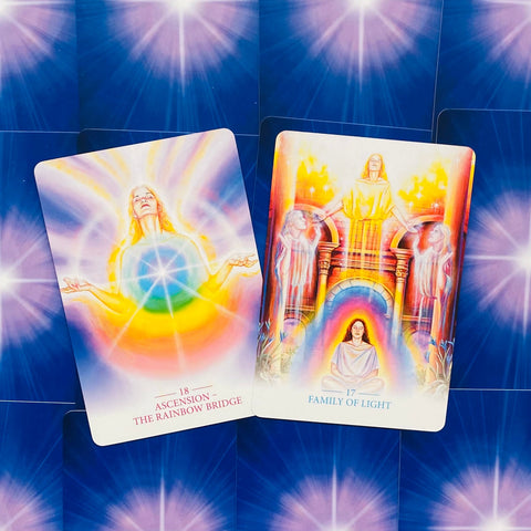 Lightworker Oracle cards Blue Angel