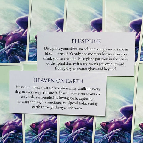 Awakened Dreamer Oracle cards Blue Angel
